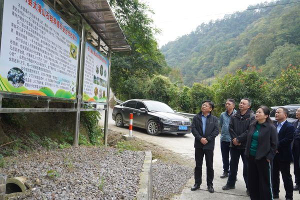 张皓赴石门县谭村村调研指导乡村振兴工作